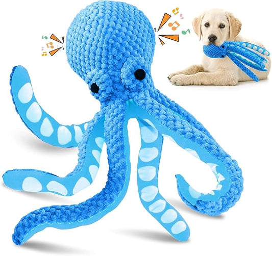 Dog Toys with Soft Fabric for All Breed Sizes- Puppy Toys to Keep Them Busy